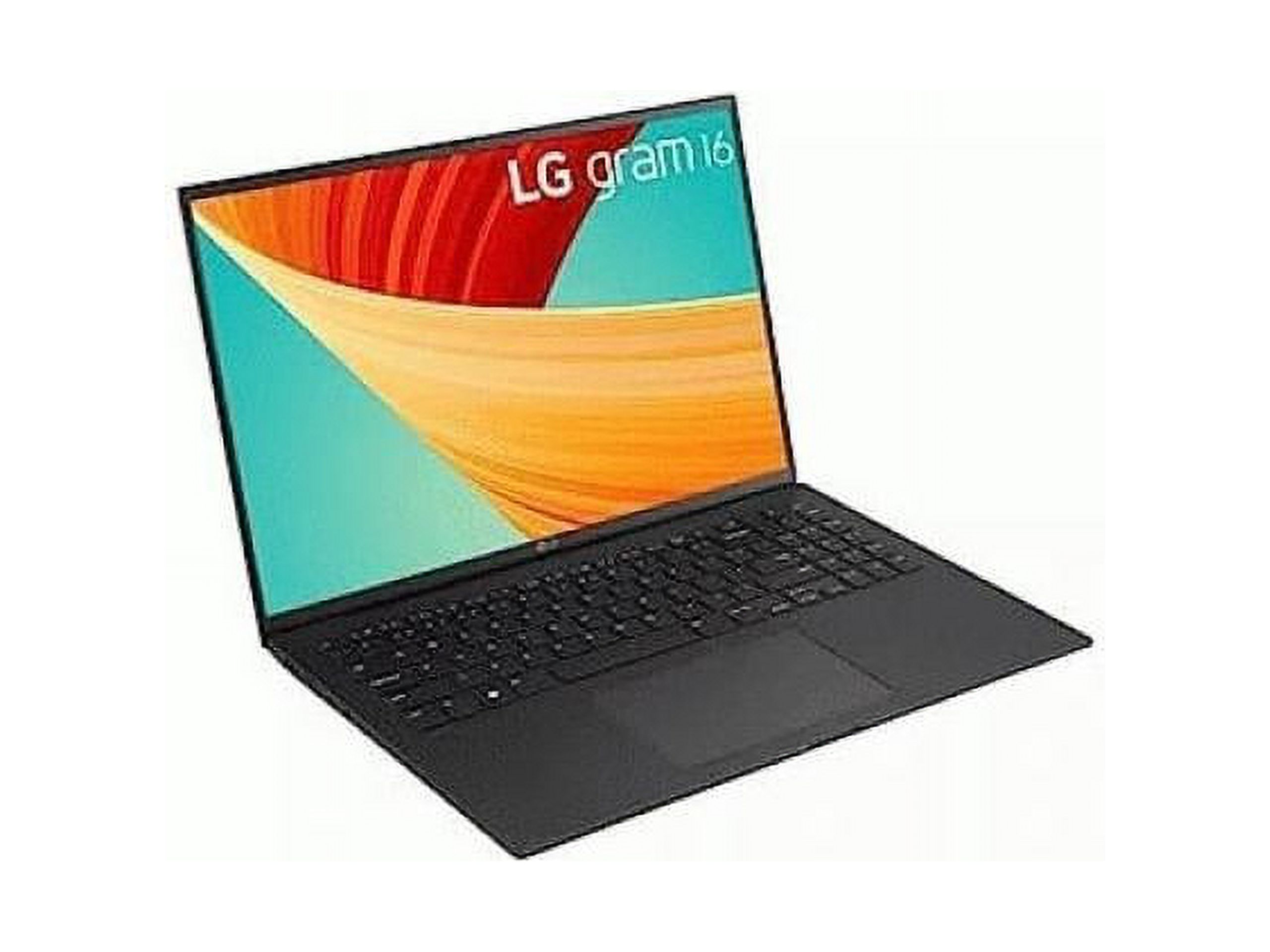 LG gram 16Z90R-N.APB7U1 16" Notebook - Intel Core i7 - 16 GB Total RAM - 1 TB SSD - Intel Chip - Windows 11 Pro - In-plane Switching (IPS) Technology