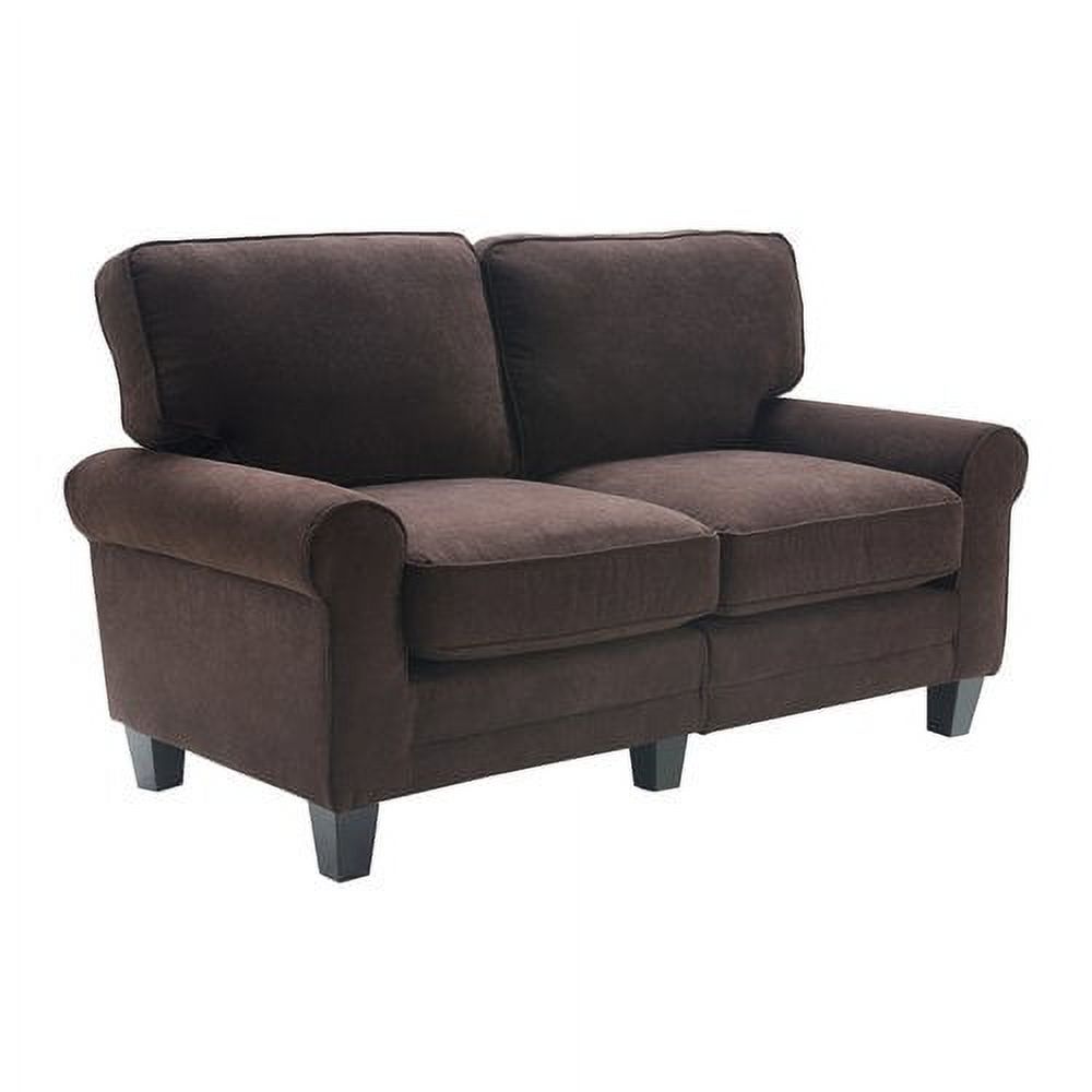 Serta Copenhagen 61" Loveseat in Buttercream