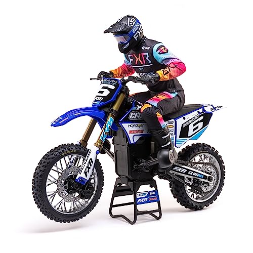 Losi RC Motorcycle Promoto-MX 1/4 Motorcycle Ready-to-Run Battery and Charger Not Included FXR LOS06000T1 Red