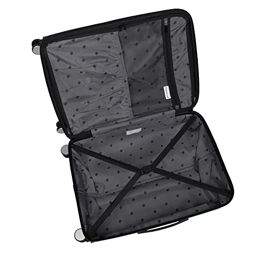 it luggage Legion 32" Hardside Checked 8 Wheel Expandable Spinner, Smoke Blue