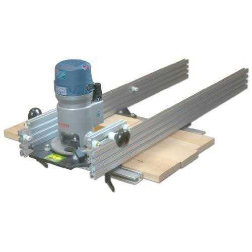 Woodhaven Router Planing Sled maximum project width