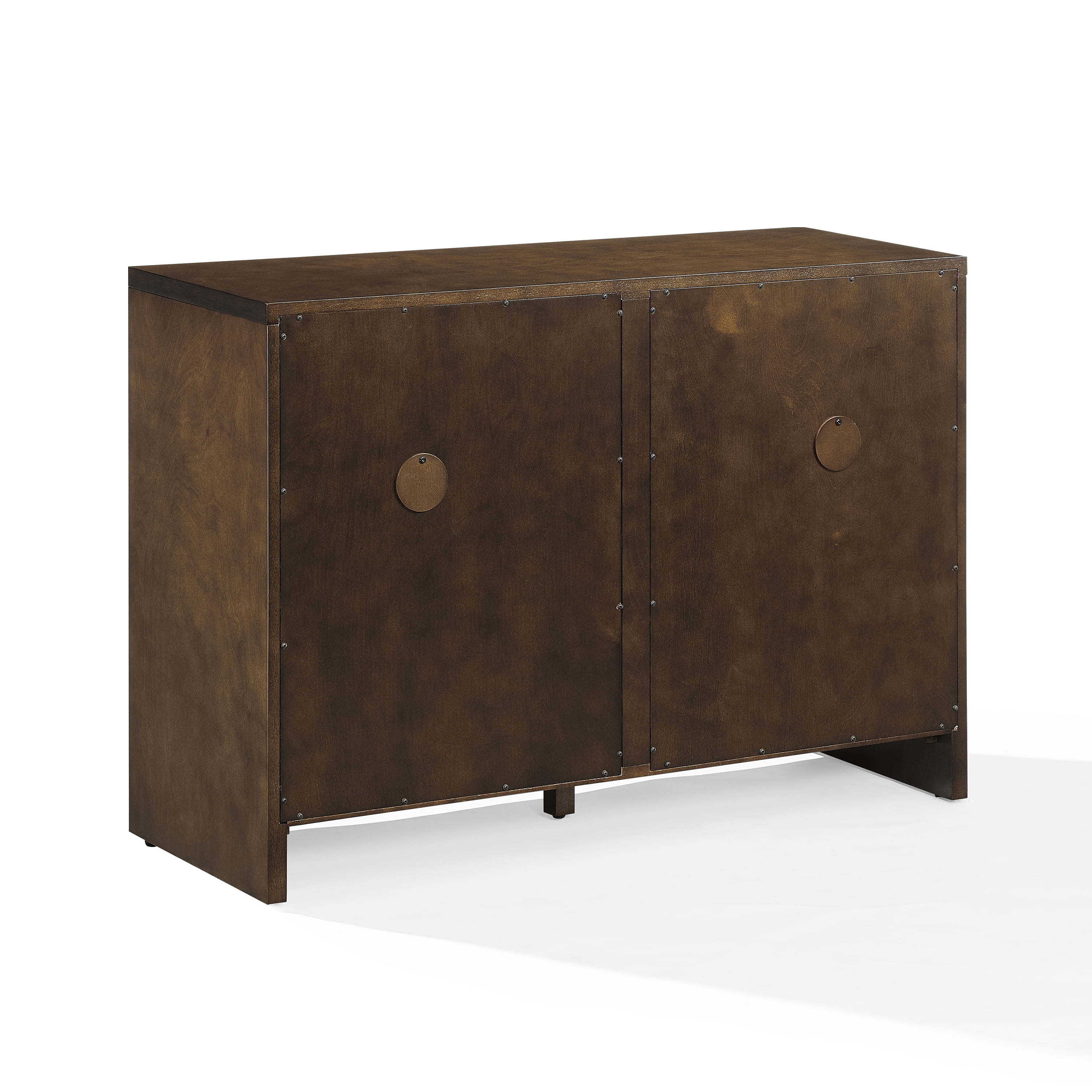 Crosley Furniture Kenji Media Console, Record Player Stand with Vinyl Storage, Modern Home Organizer