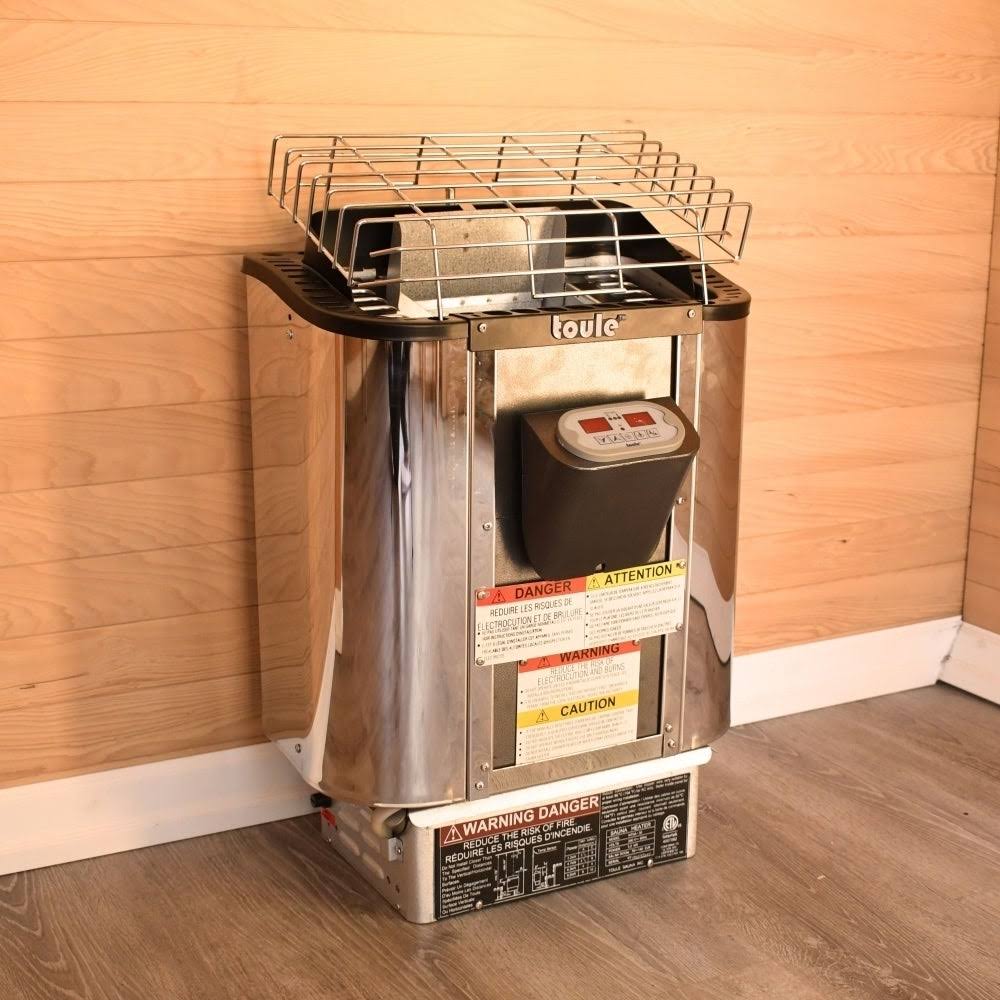 Toule ETL Certified Wet Dry Sauna Heater Stove - Digital Controller - 9kW | Aleko Ntsa90