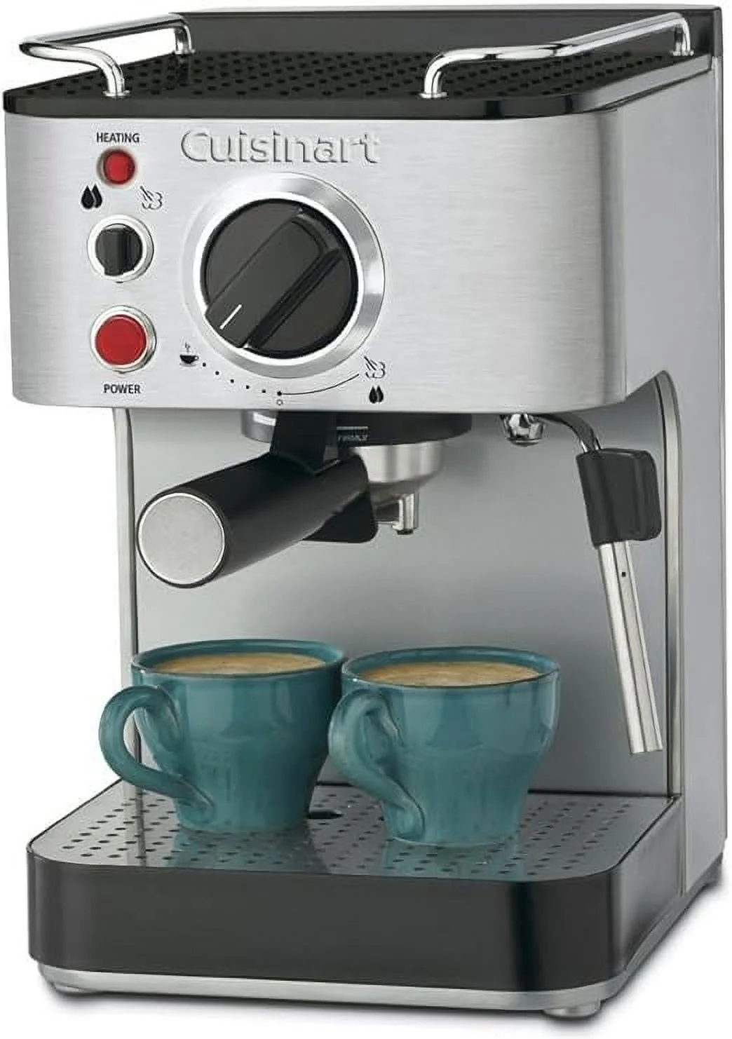 Open Box Cuisinart EM-100NP1 1.66 Quart Espresso Maker Machine - STAINLESS STEEL