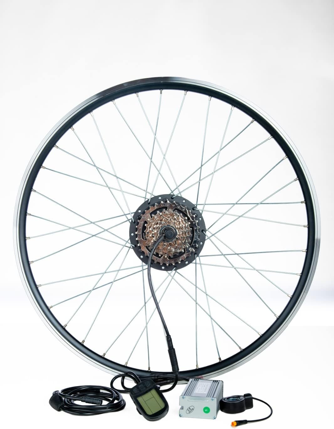 52v 1500w 37/60 mph 3.5kg Water Proof Easy Connect ebike kit 26"