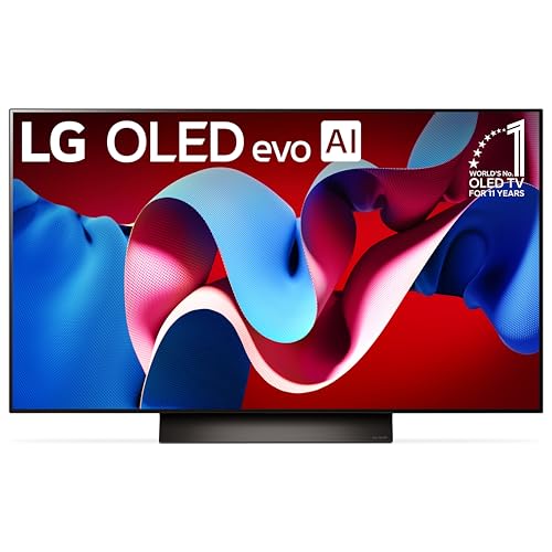 LG 65-Inch Class OLED evo C4 Series Smart TV 4K Processor Flat Screen with Magic Remote AI-Powered with Alexa Built-in (OLED65C4PUA, 2024)