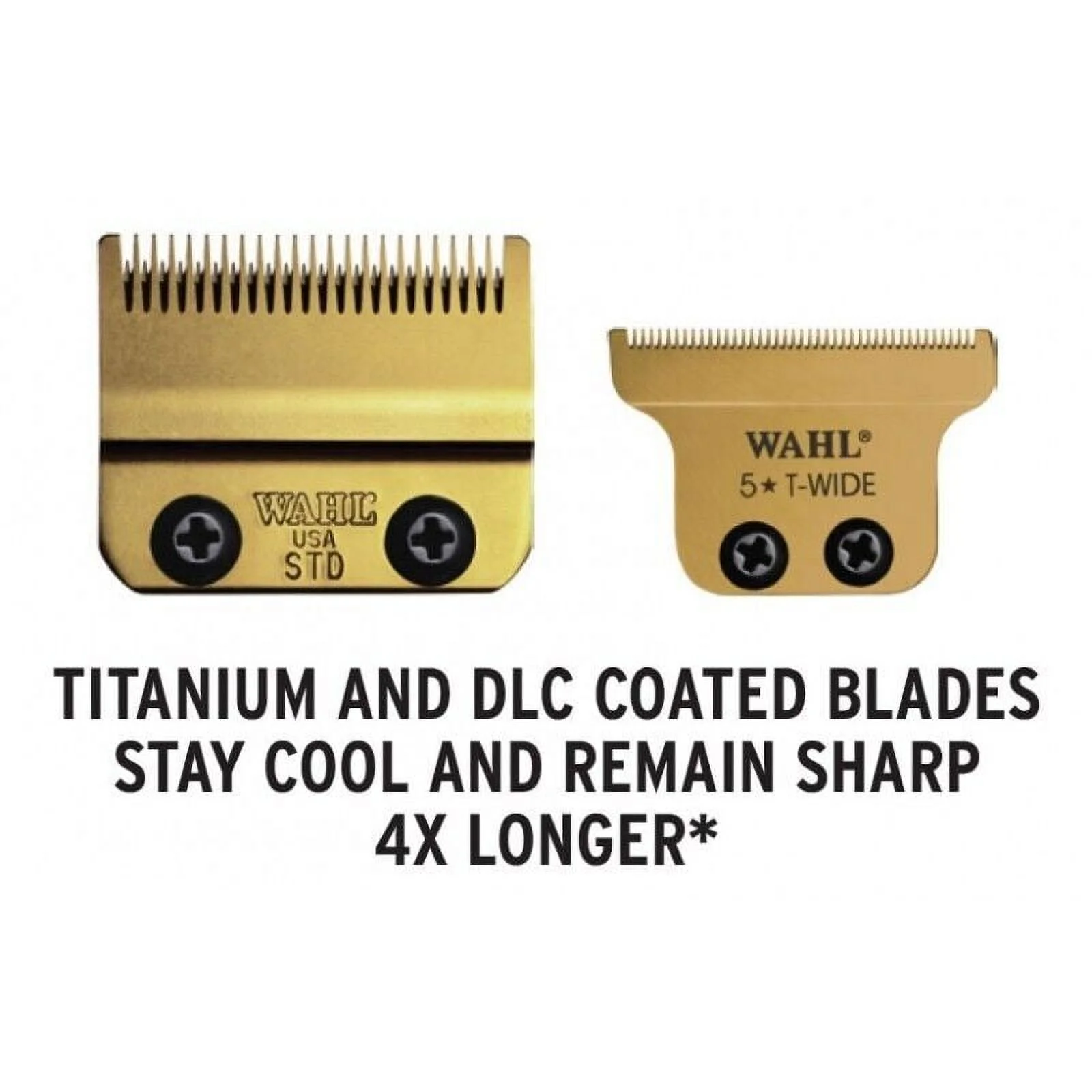 Wahl Cordless Barber Combo Black Magic Clip Clipper & Detailer Trimmer - NEW