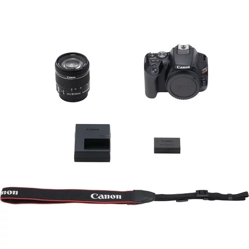 Canon EOS Rebel SL3 DSLR Camera with 18-55mm Lens (Black) - AUTHORIZED DEALER