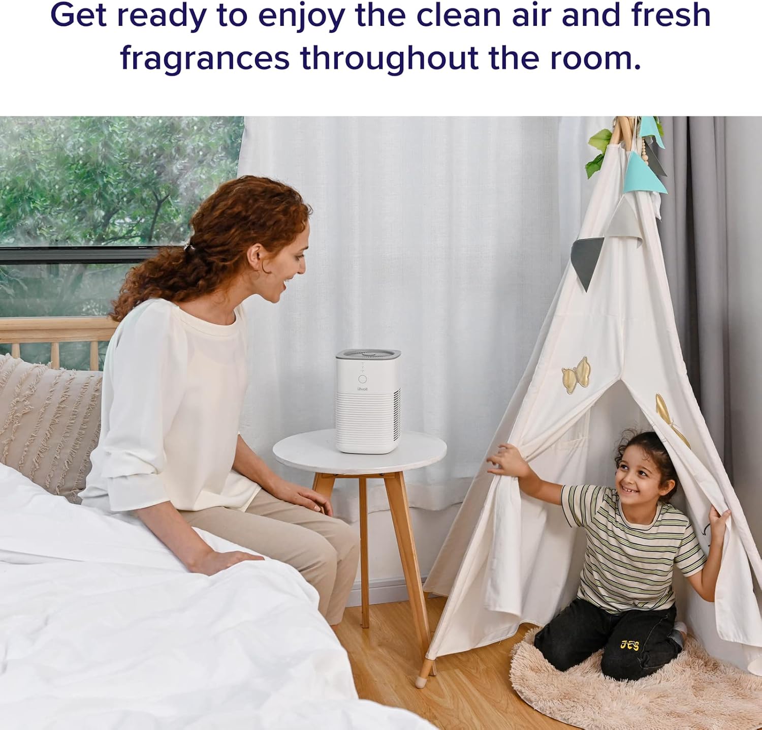 LEVOIT LV600S Smart Warm and Cool Mist Humidifiers for Home Bedroom Large Room & Air Purifier for Home Bedroom, HEPA Fresheners Filter Small Room Cleaner