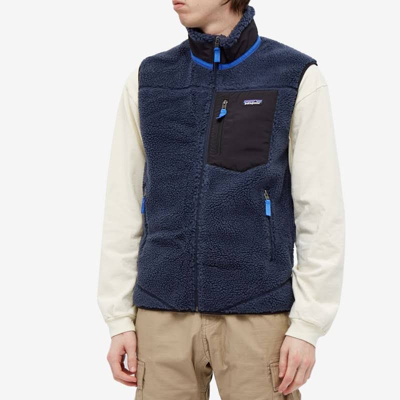 Patagonia Classic Retro-X Vest - Men&s New Navy, XL