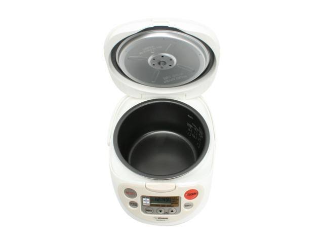 Zojirushi Micom Rice Cooker and Warmer (5.5-Cup/ Cool White) NS-WAC10