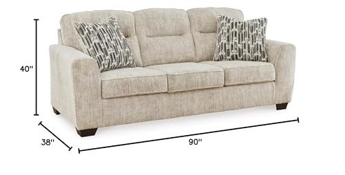 Signature Design by Ashley Deltona Casual Sofa for Living Room, Gray