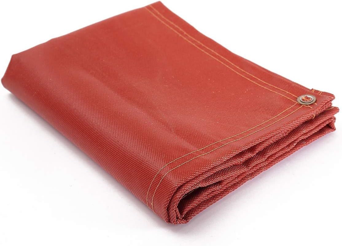 Fire Pit Mat—Silicone stove fire mat，Retardant | Fireproof | Heat Resistant，Ember Mat and Grill mat， Under the stove, Protect your deck, terrace, lawn or campground from embers，Washable (70”×58“)