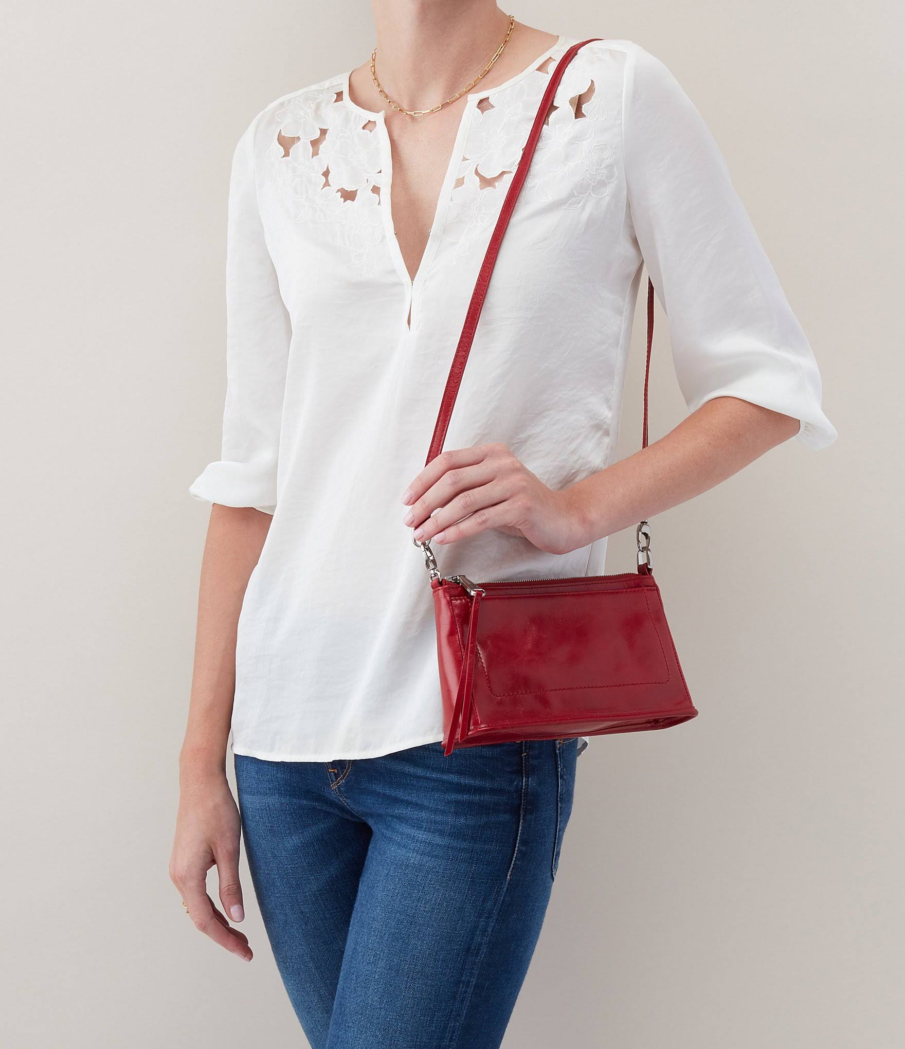 Hobo Cadence Crossbody - Garnet