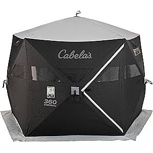 Cabela's Ice Team Five-Sided 360 Thermal Ice Shelter