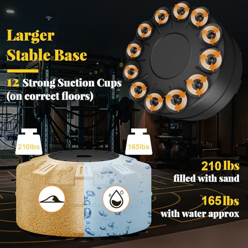 Punching Bag with Stand 70’’-203lbs, Freestanding Heavy Boxing Bag Including 12OZ Pro Gloves for Adult Youth, Men Stand Kickboxing Bags
