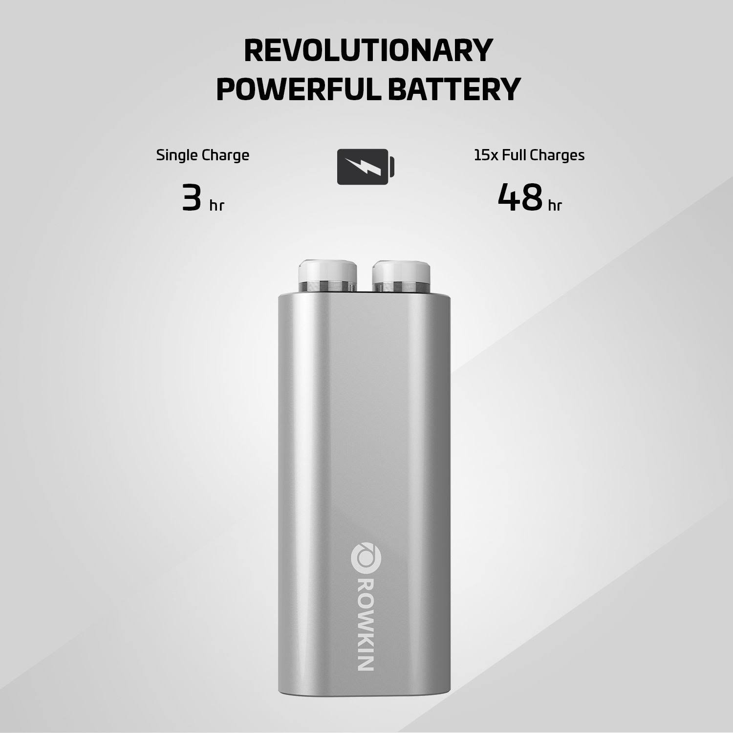 Rowkin Bit Charge Stereo: True Bluetooth Wireless Earbuds w/ Charging Case