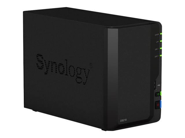 Synology Disk Station DS218 2-Bay Diskless NAS Server - SATA 6Gb/s