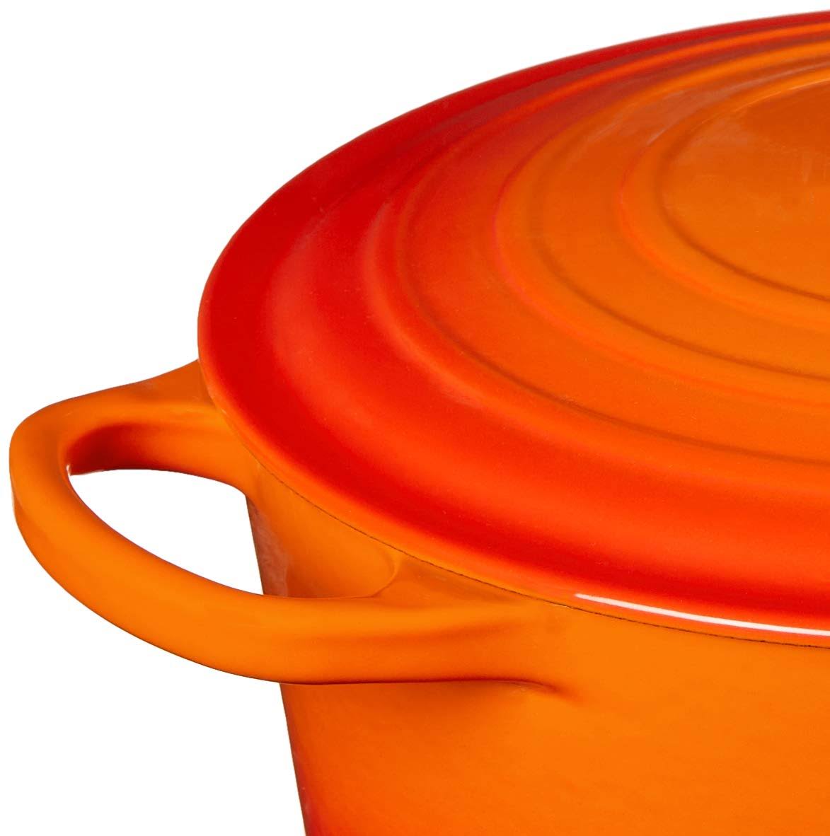 Le Creuset 5-Piece Signature Enameled Cast Iron Set (Flame)