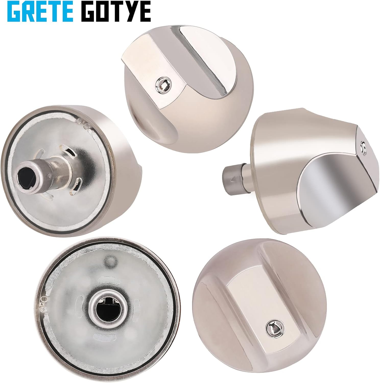 WB03X32194 WB03T10329 Cooktop Burner Knob for GE Cafe Series Gas Range Burner Control Knob Replace WB03T10329, WB03X25889, WB03X32194, 4920893 Pack of 2