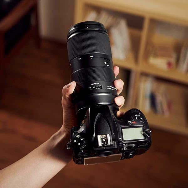 Tamron 100-400 mm F/4.5-6.3 Di VC USD Lens for Nikon - Black