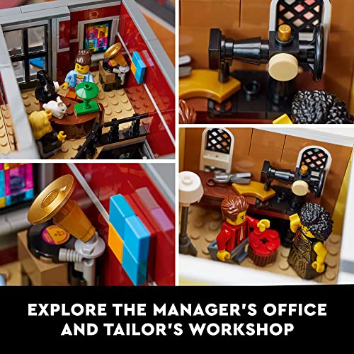 LEGO Icons Jazz Club 10312 Building Set for Adults and Teens, A Collectible Gift for Musicians, Music Lovers, and Jazz Fans, Includes 5 Detailed Rooms Within The Music Venue and 8 Minifigures