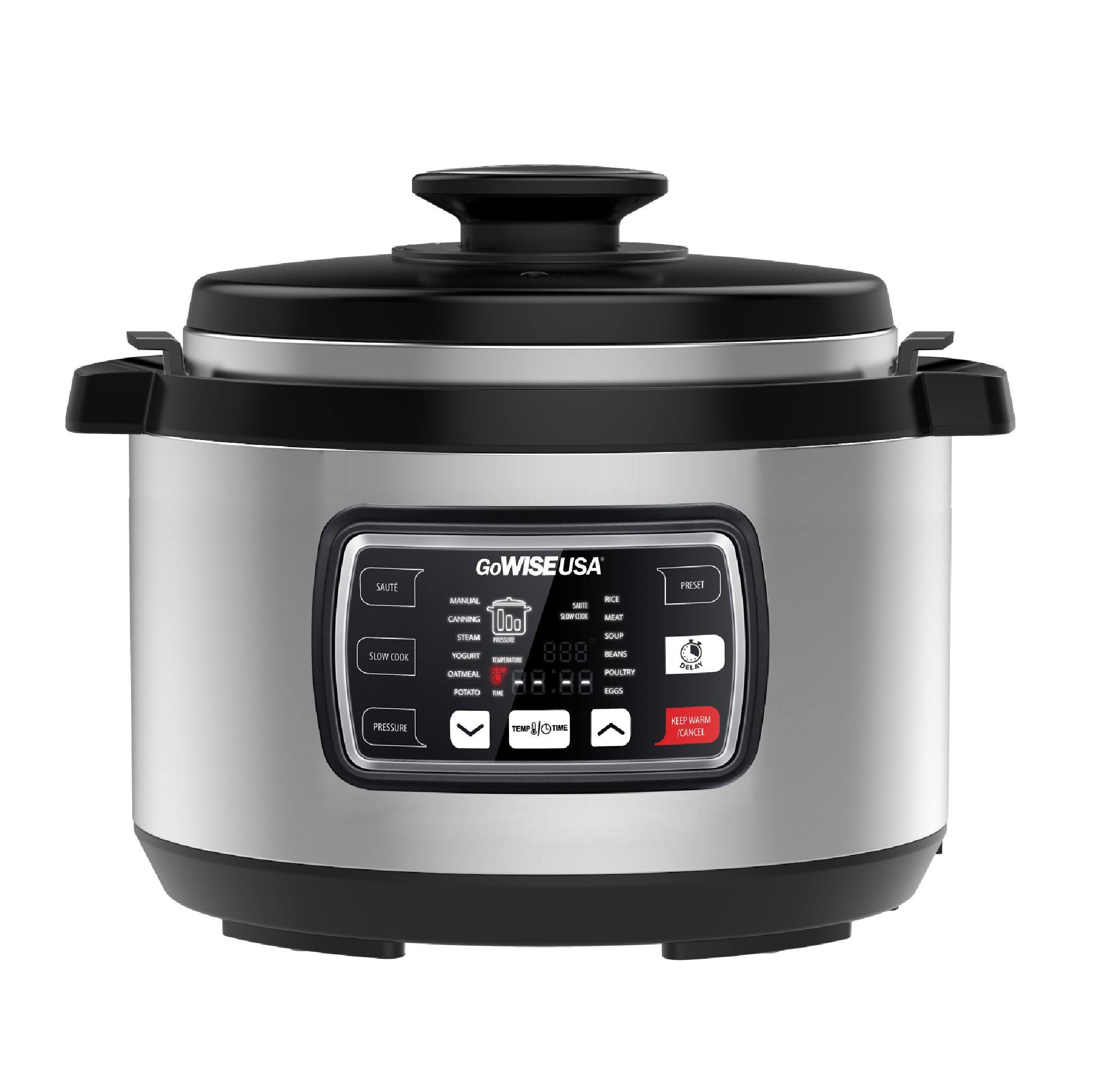 GoWISE USA Ovate 9.5 qt. Oval Electric Pressure Cooker