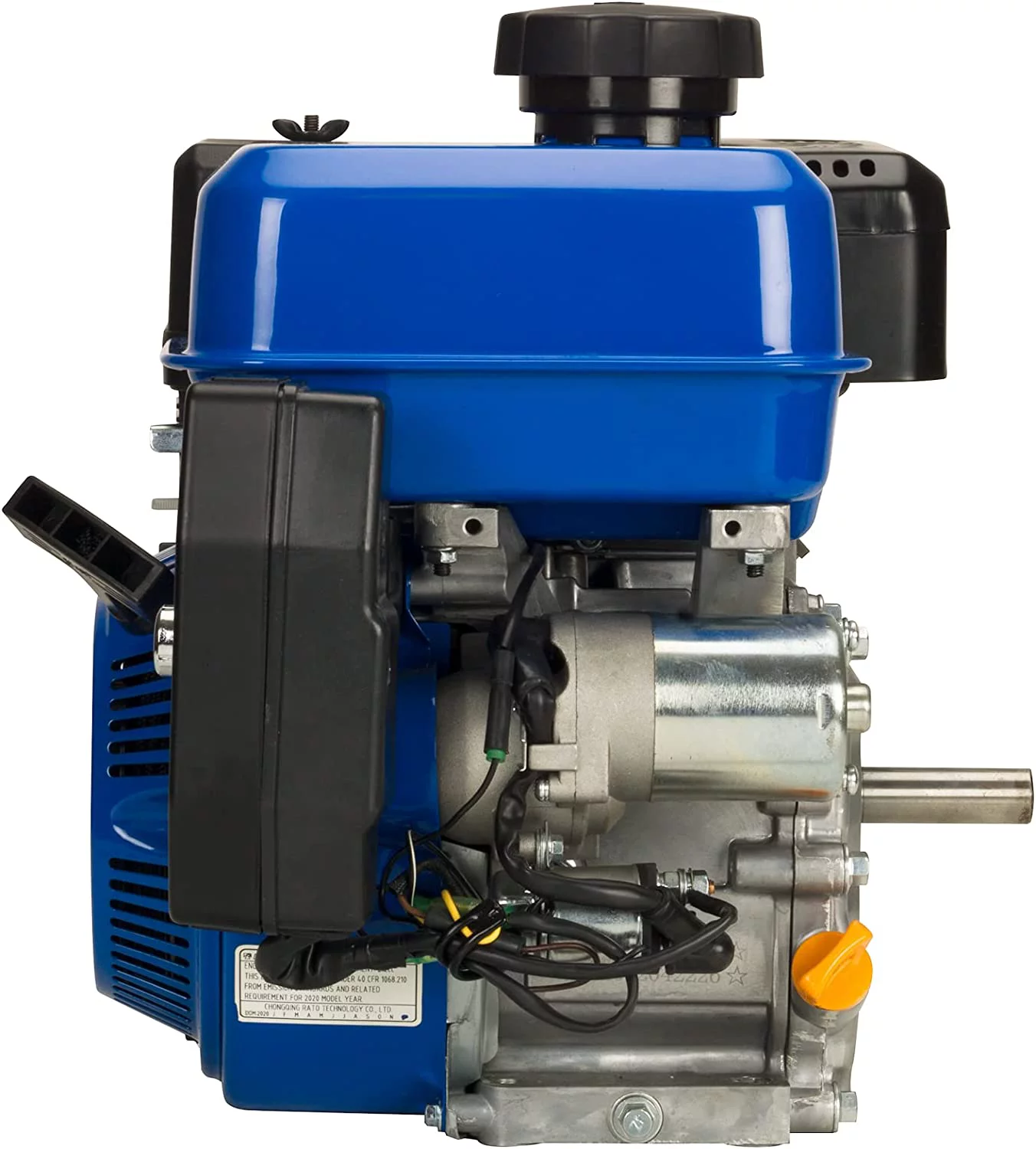 DuroMax XP7HPX 212cc 0.75in. Shaft Recoil Electric Start Horizontal Dual Fuel Engine