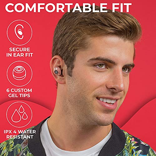 Concept2 Model D Indoor Rowing Machine 14" Legs, PM5 Performance Monitor with Raycon The Everyday Bluetooth True Wireless Earbuds, Built in Mic, 32 Hour Battery w/Signature Series Resistance Band