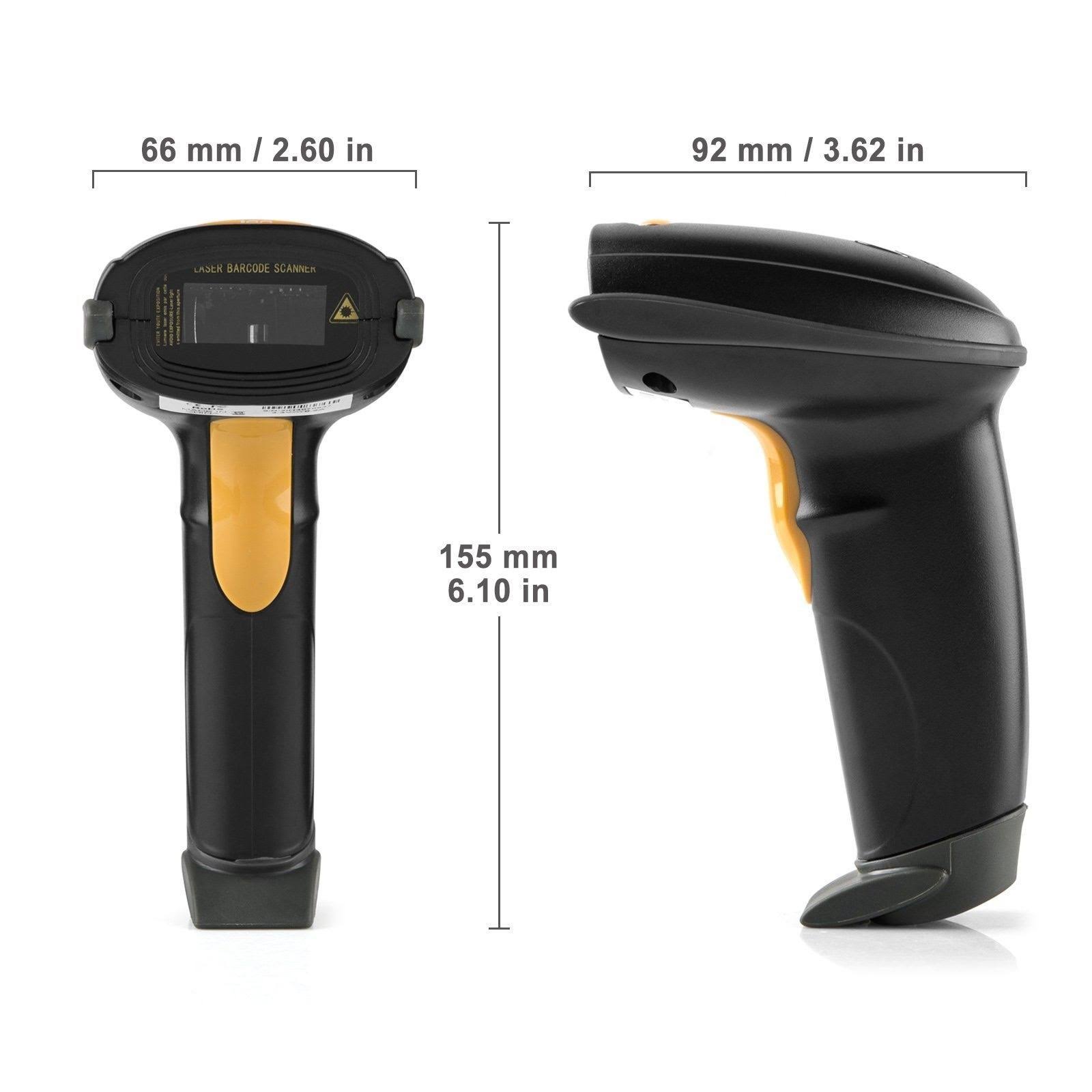 TaoTronics TT BS016 Bluetooth Wireless Barcode Scanner Supports Windows Android