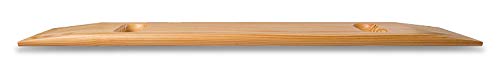 DMI Transfer and Slide Board, FSA Eligible, Made of Heavy-Duty Wood for Patient, Senior and Handicap Move Assist and Slide Transfers, Holds up to 440 Pounds,2 Cut Out Handles, 30 x 8 x 1 (Pack of 10)