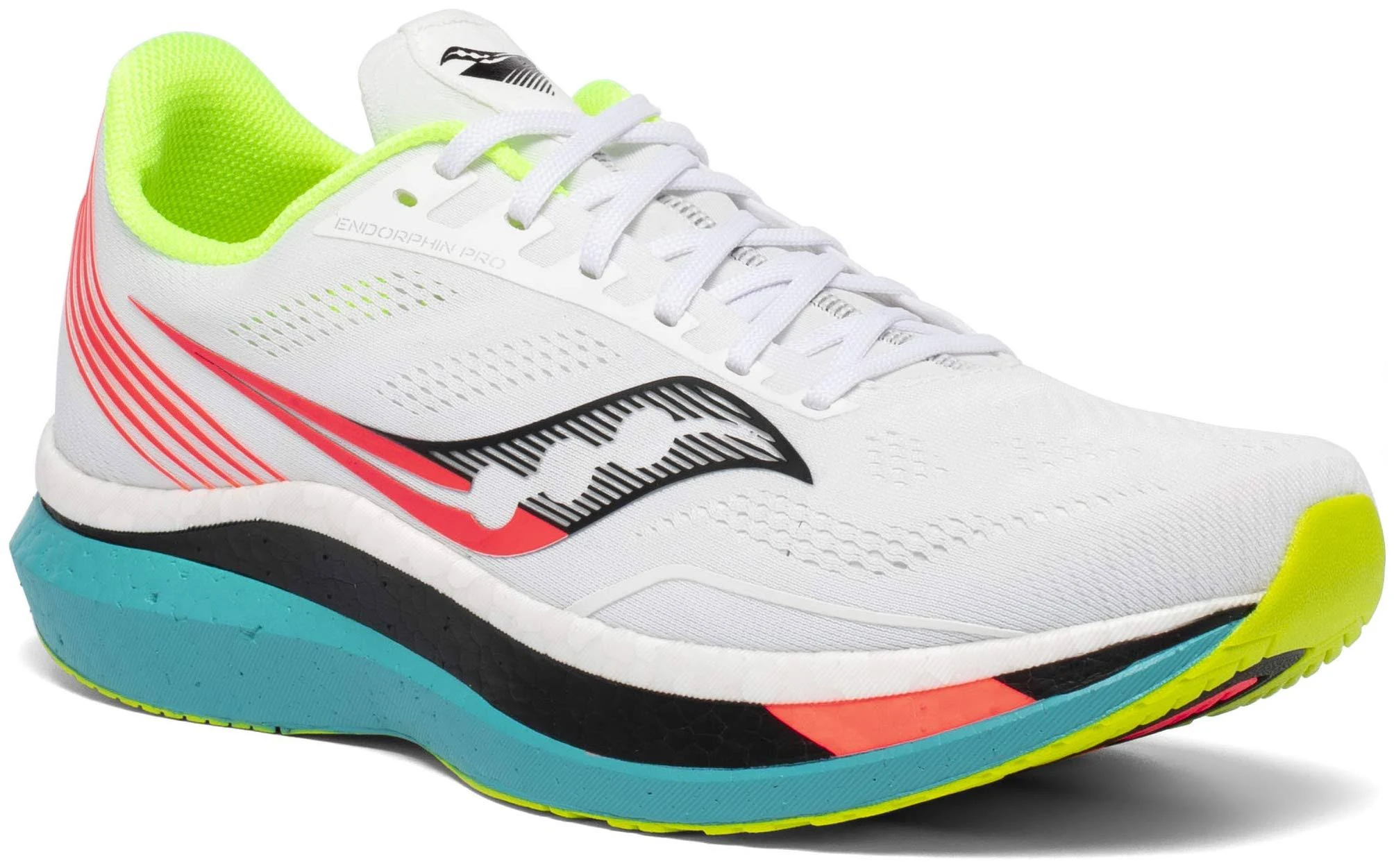 Saucony Men&s Endorphin Pro White Mutant / 10
