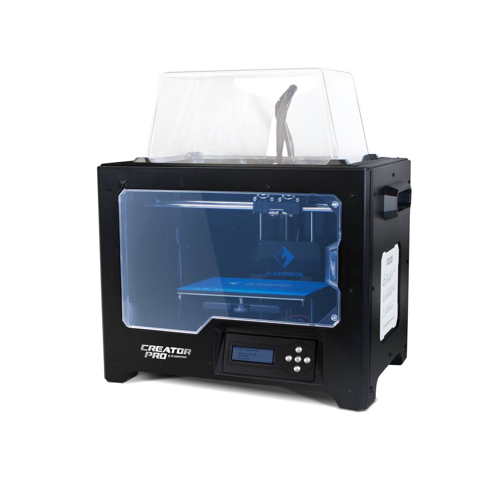 Flashforge Creator Pro 3D Printer, Dual Extrusion