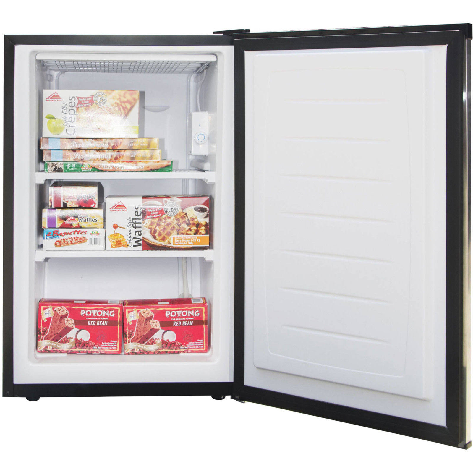 Magic Chef 3.0 Cu ft Upright Freezer Stainless