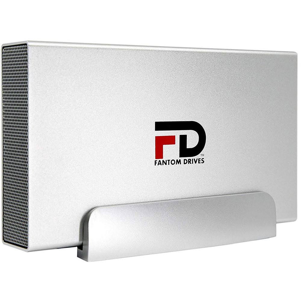 Fantom Drives G-Force 3 8TB External USB 3.0 Hard Drive GF3S8000U, Silver