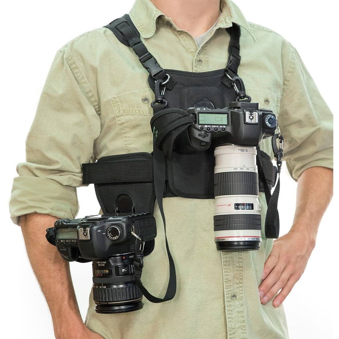 Cotton Carrier Camera Vest System for 2 Cameras
