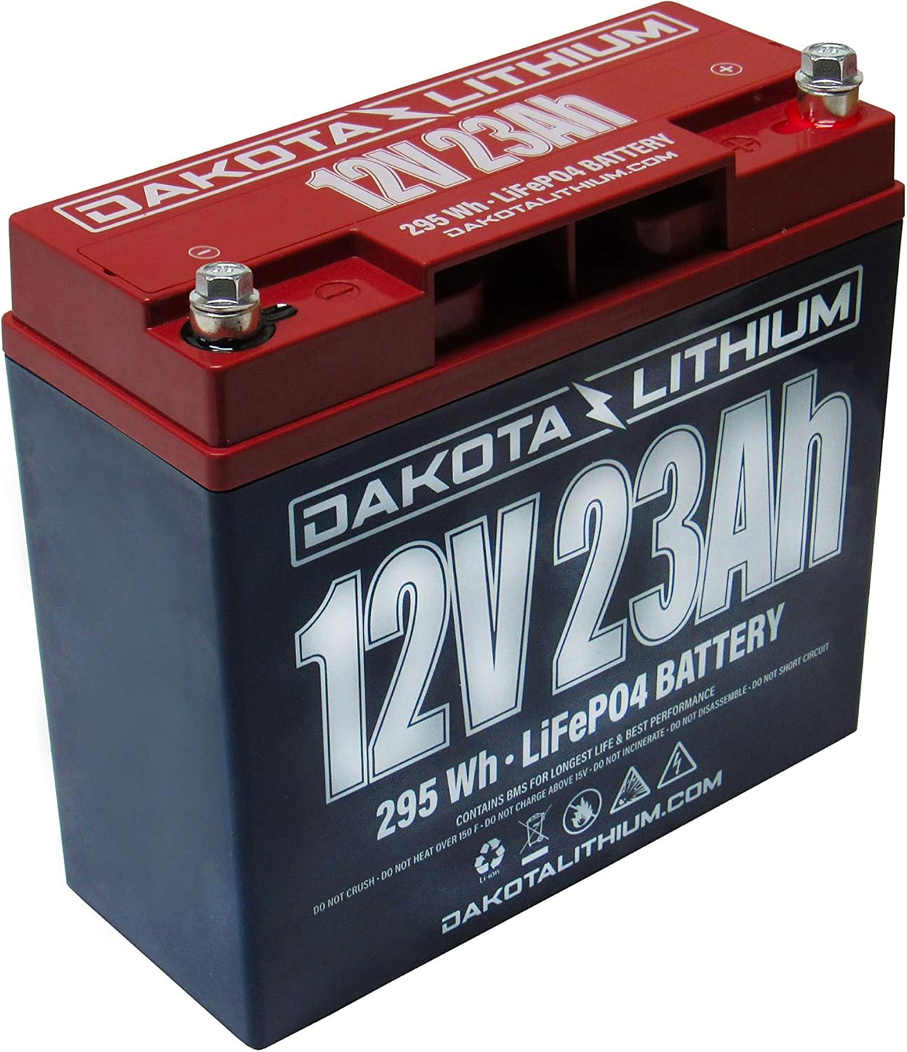 Dakota Lithium | 12V 23Ah LiFePO4 | 11 Year USA Warranty 2000+ Deep Cycle Battery