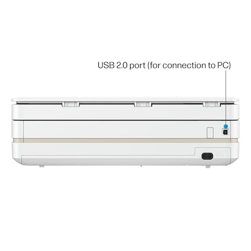 HP Envy 6155e Wireless All-in-One Color Inkjet Printer, Print, scan, Copy, Duplex Printing Best-for-Home, 3 month Instant Ink trial included (714L5A)