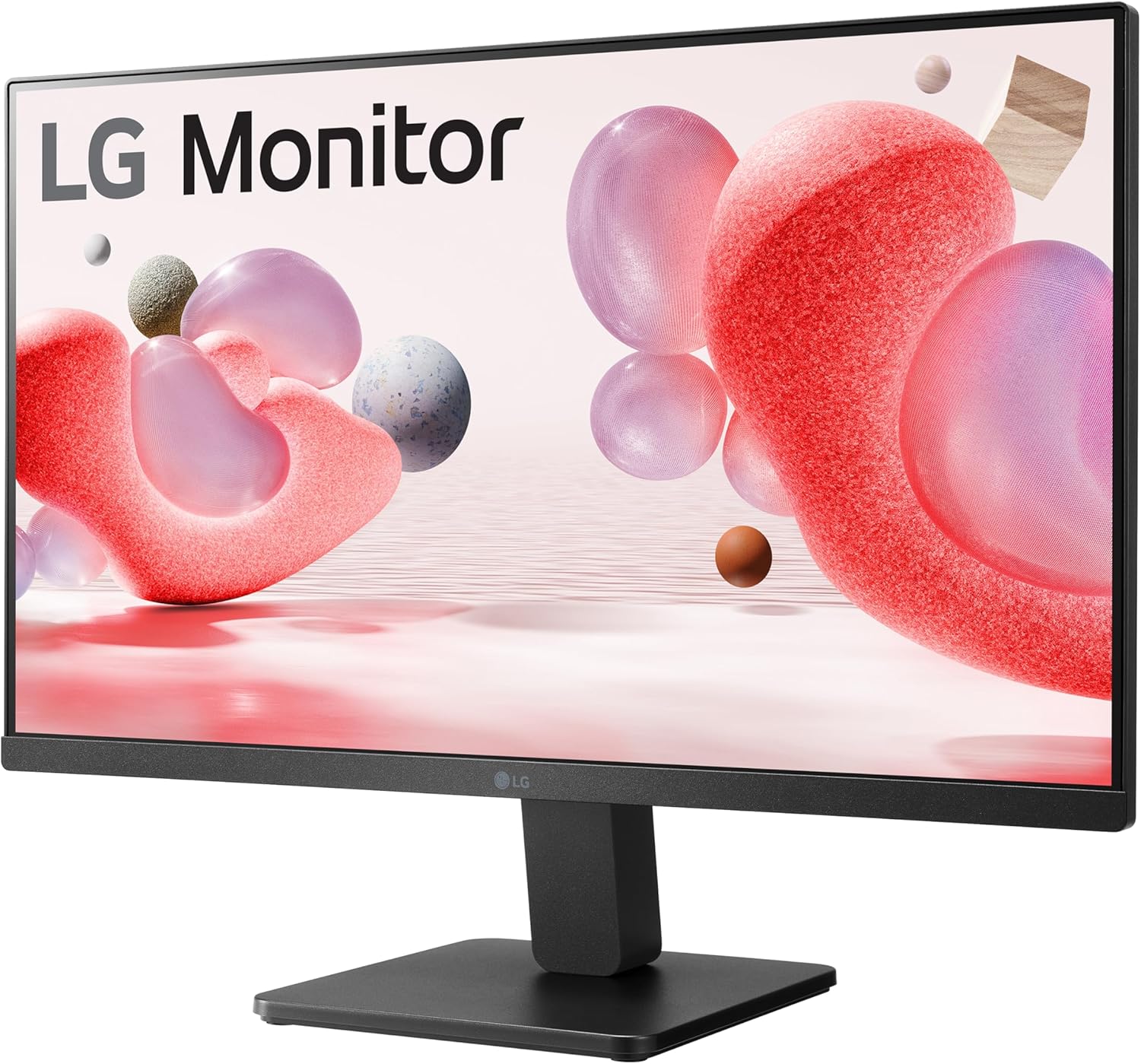 LG 27MR400-B 27-inch FHD (1920 x 1080) Computer Monitor, IPS, AMD FreeSync, 100Hz, 3-Side Borderless Design, Reader Mode, Smart Energy Saving, OnScreen Control, HDMI, D-Sub, Black