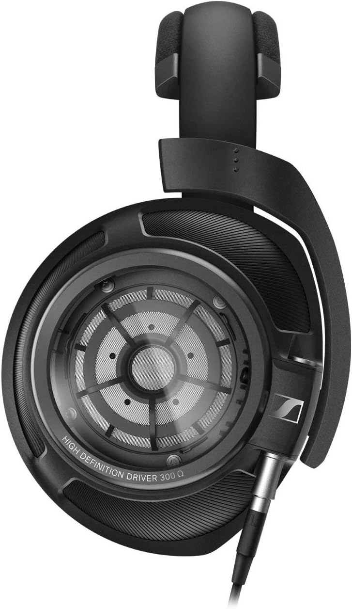 SENNHEISER HD 820 Over-the-Ear Audiophile Reference Headphones - Ring Radiator Drivers with Glass Reflector Technology, Sound Isolating Closed Earcups, Includes Balanced Cable, 2-Year Warranty (Black)