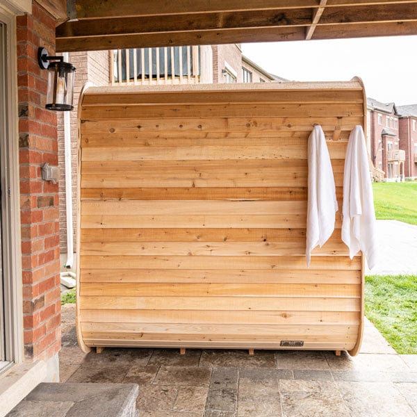 Dundalk CT Luna 3 Person Barrel Sauna