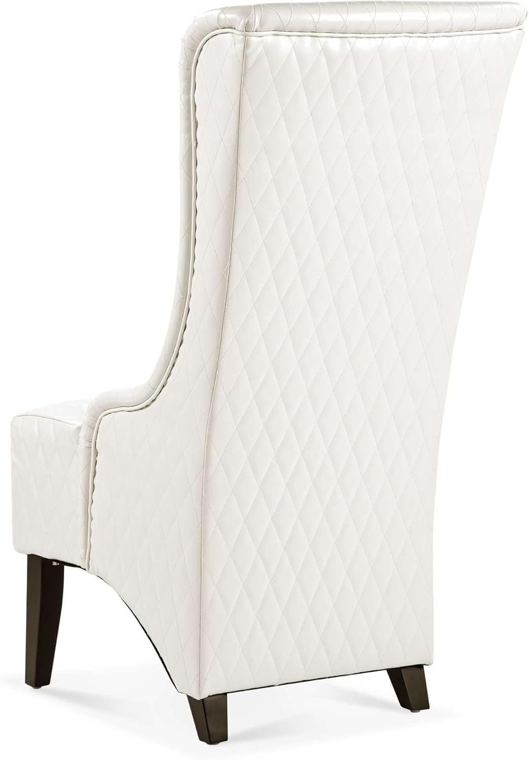Wide Wing Back Chair - 23.03 Width, Elegant Side Chair for Living Room, Contemporary Design with Comfortable Seating, Stylish Accent Furniture
