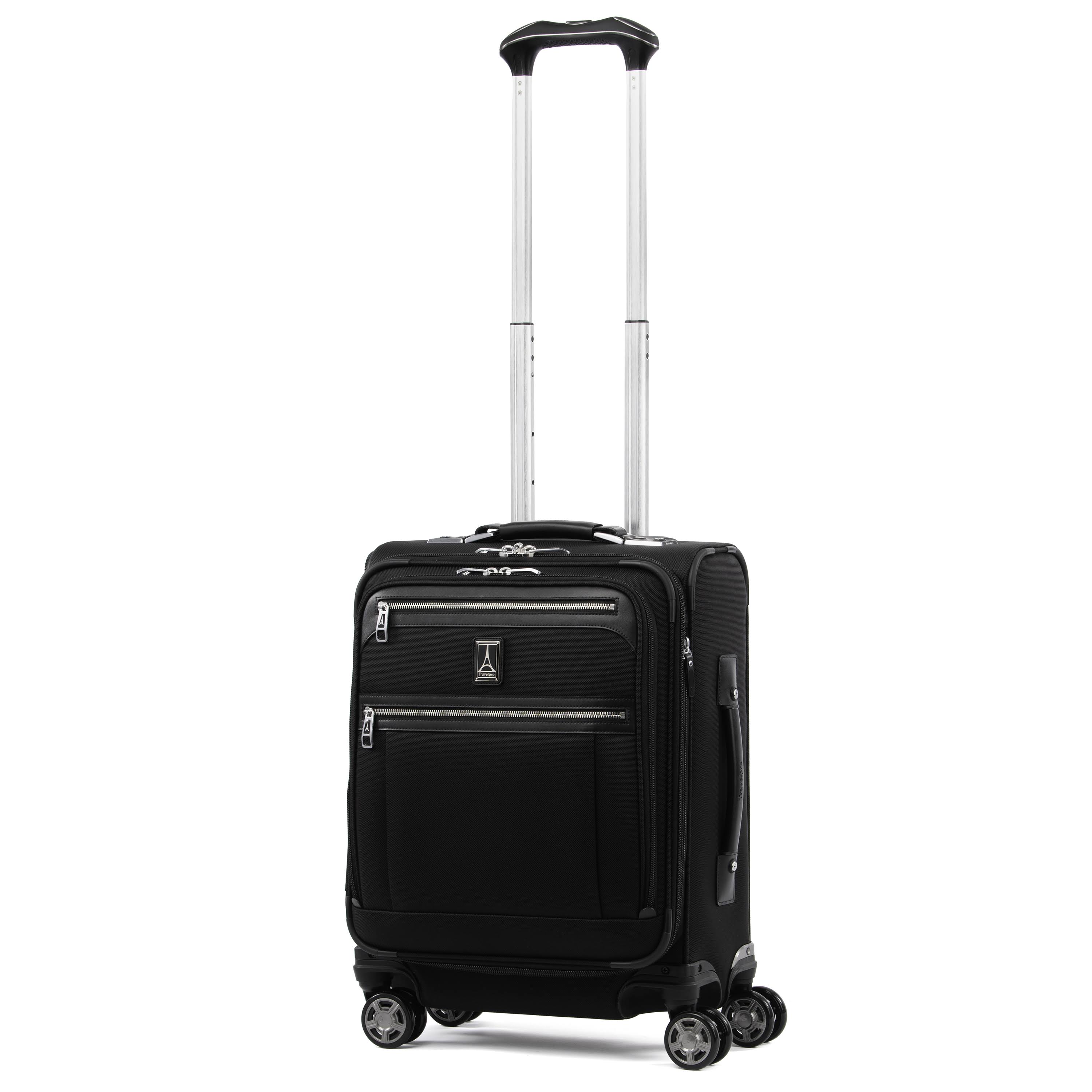 Travelpro Platinum Elite International Expandable Carry on Spinner - Shadow Black