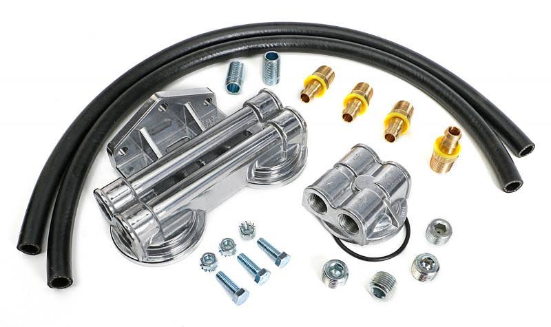 Trans-Dapt Performance Products 1727 Dual Oil Filter Relocation Kit