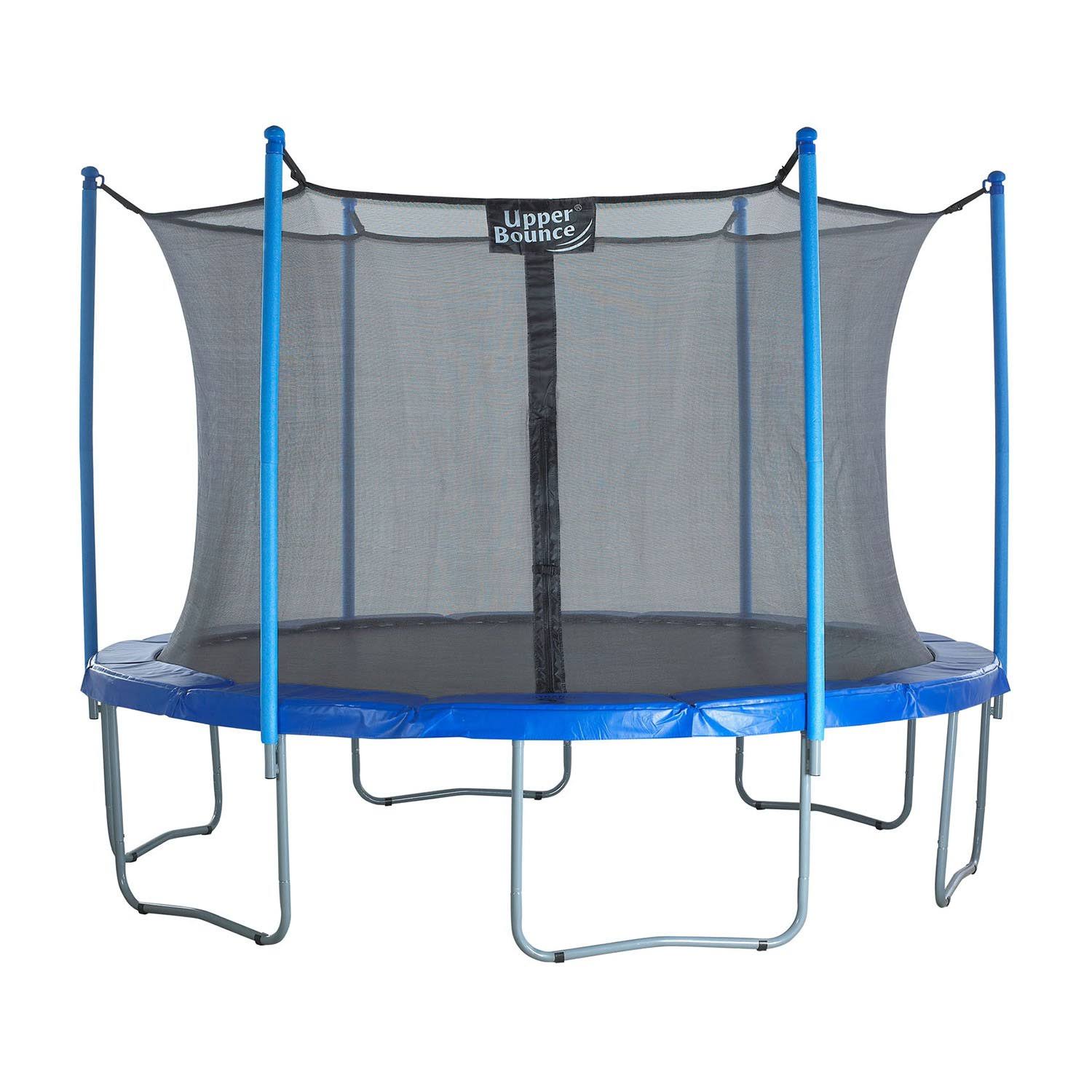 Upper Bounce 12 Feet Trampoline with Enclosure Set