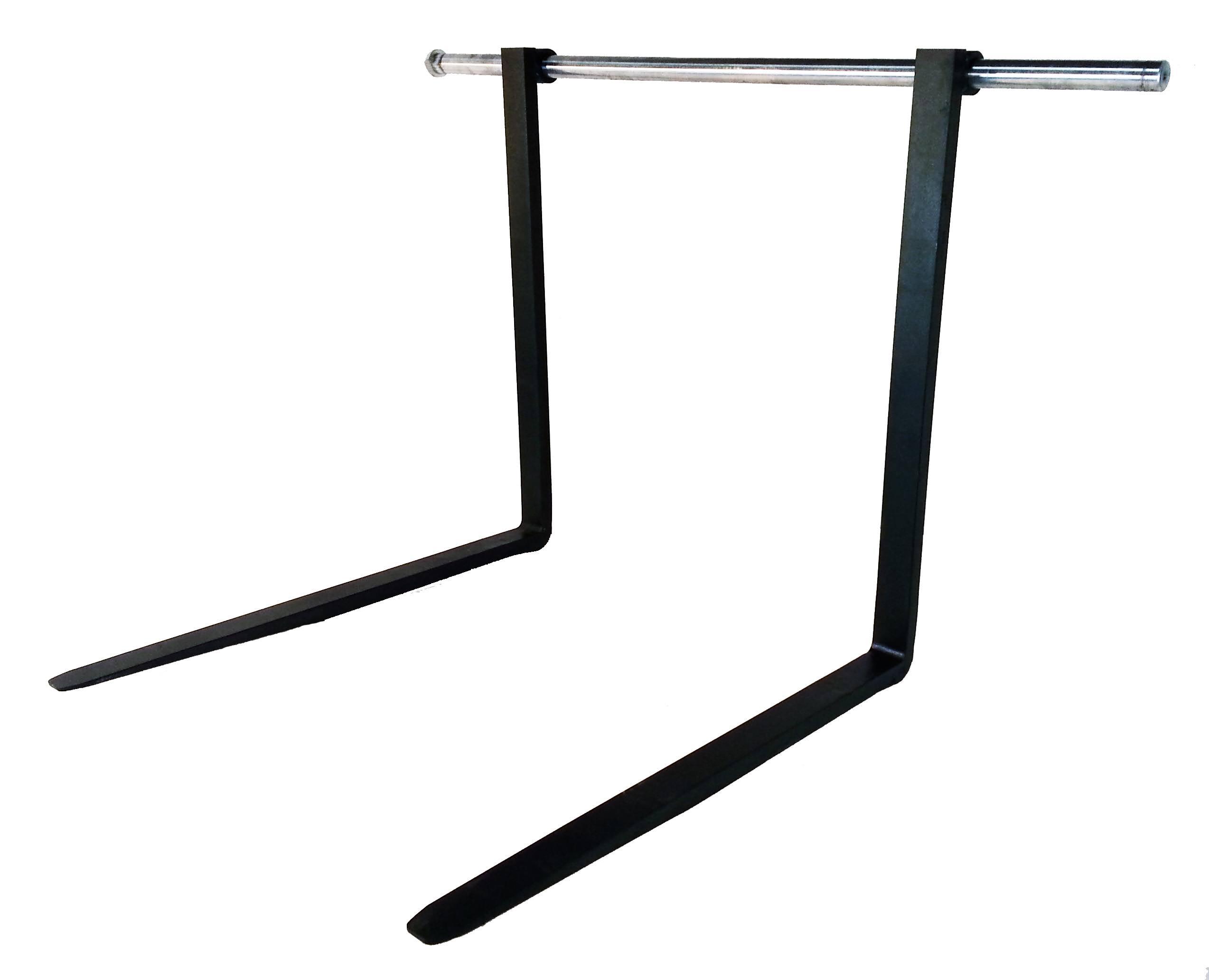 Titan Attachments 48x22 Pin Type Over The Bucket Backhoe Loader Pallet Forks Tractor Case Deere Hook