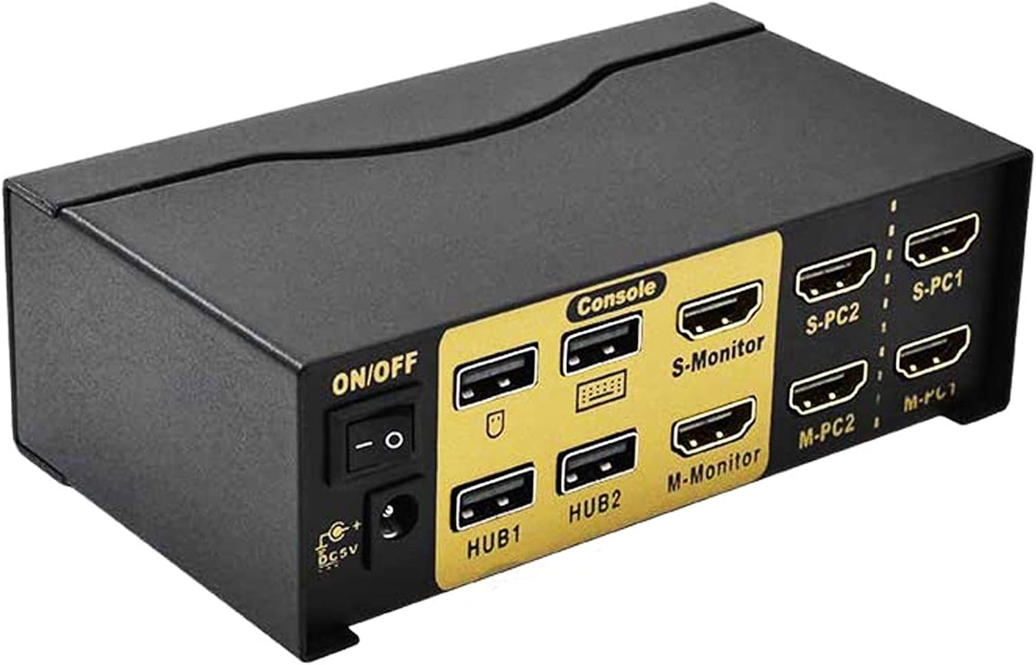 Dual Monitor KVM Switch DisplayPort 2 Port,DP Kvm Switch with USB 2.0Hub, 4k 60Hz,2 in 2 Out Dual Monitor/Display/Screen KVM Switch for 2 Computers Share Keyboard Mouse and 2 Monitors (SWEETYSUN)