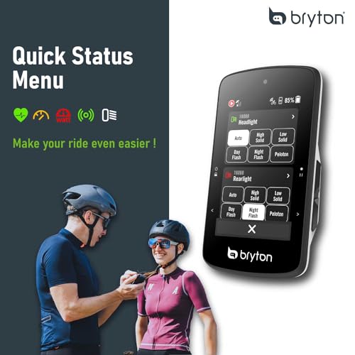 Bryton Rider 750SE 2.8" Color Touchscreen GPS Bike/Cycling Computer Offline USA/CA Map with Navigation (Rider 750SE)