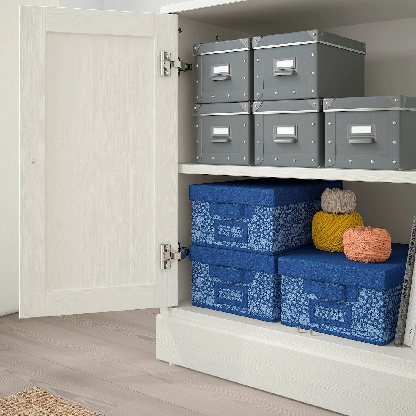 IKEA - HAVSTA Storage Combination w/Glass Doors, White, 31 7/8x18 1/2x83 1/2