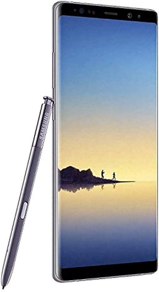 Samsung Galaxy Note 8, 64GB, Orchid Gray- For GSM (Renewed)